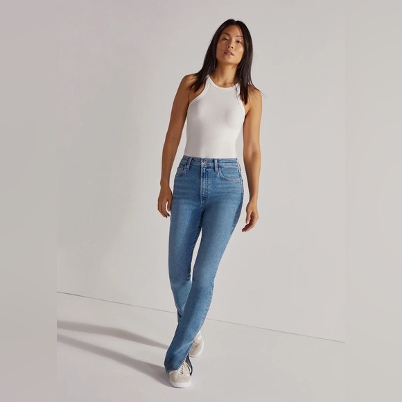 Favorite Daughter The Valentina Shortie Jean in Laurel Size 24 Raw Hem High Rise - Picture 13 of 13